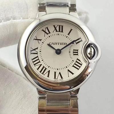Ballon Bleu De Cartier 28MM W69010Z4 V6 Factory White Dial Replica Watch - UK Replica