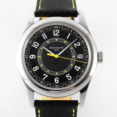 Patek Philippe Classic 6007G-001 PPF Factory Black Strap KV Replica