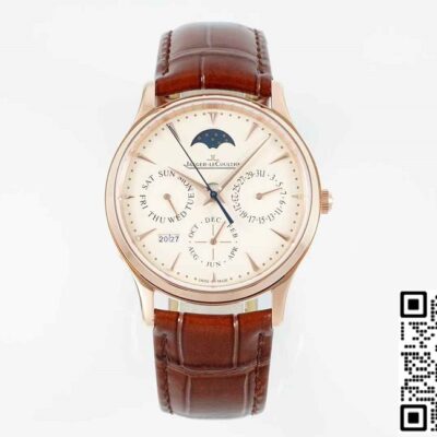 aeger-LeCoultre Master Series Q1142510 VR Factory  Brown Strap KV Replica