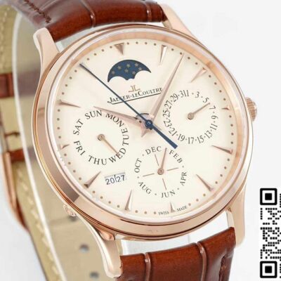 aeger-LeCoultre Master Series Q1142510 VR Factory  Brown Strap KV Replica