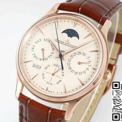 aeger-LeCoultre Master Series Q1142510 VR Factory  Brown Strap KV Replica