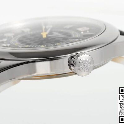 Patek Philippe Classic 6007G-001 PPF Factory Black Strap KV Replica