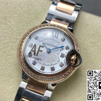 Cartier Blue Balloon W3BB0025 AF Factory KV Replica