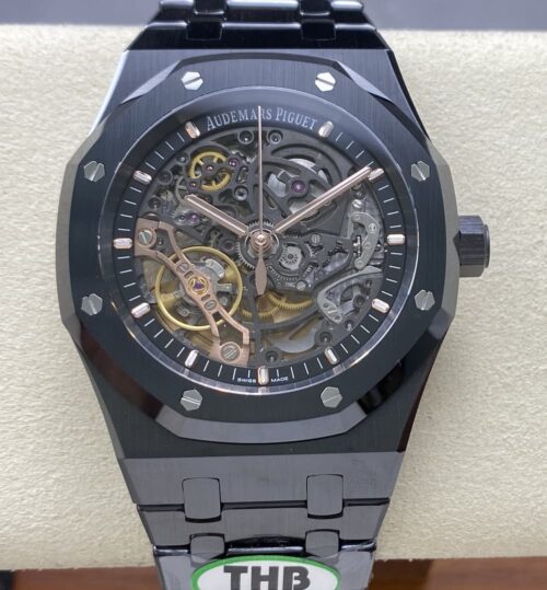 Audemars Piguet Royal Oak 15416CE.OO.1225CE THB Factory V2 Black ceramic KV Replica