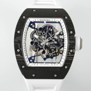 Richard Mille RM 055 ZF Factory Rubber strap KV Replica