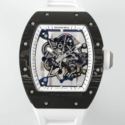 Richard Mille RM 055 ZF Factory Rubber strap KV Replica