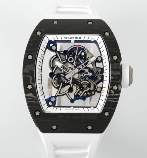 Richard Mille RM 055 ZF Factory Rubber strap KV Replica