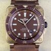 Bell & Ross INSTRUMENTS BR0392-D-BR-BR-SCA-SRB BR Factory KV Replica