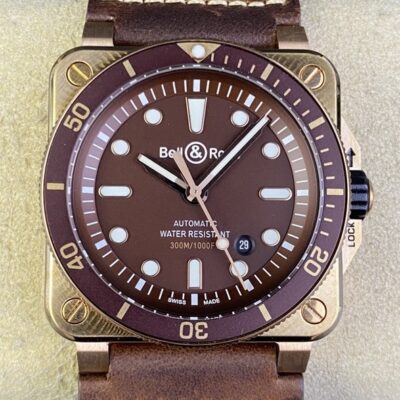 Bell & Ross INSTRUMENTS BR0392-D-BR-BR-SCA-SRB BR Factory KV Replica