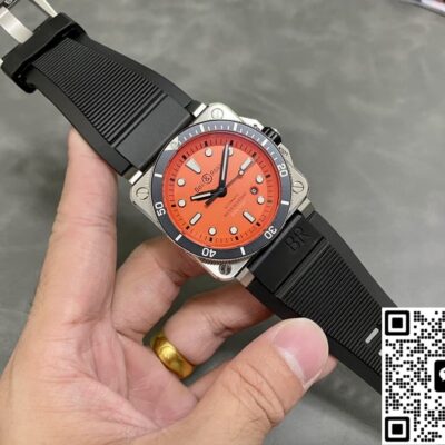 Bell & Ross INSTRUMENTS BR0392-D-O-ST-SRB BR Factory KV Replica