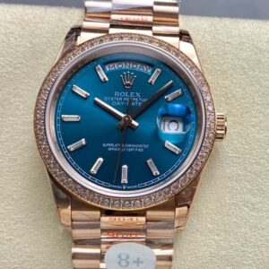 Rolex Day-Date m128345rbr-0083 8+ Factory KV Replica
