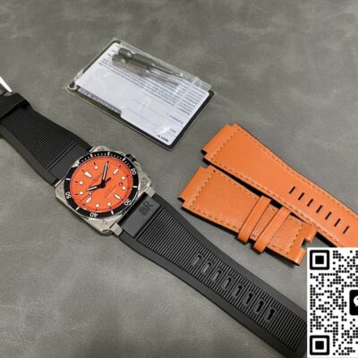 Bell & Ross INSTRUMENTS BR0392-D-O-ST-SRB BR Factory KV Replica