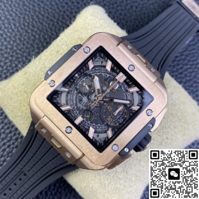 Hublot SQUARE BANG UNICO 821.OX.0180.RX BB Factory KV Replica