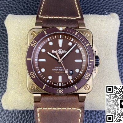 Bell & Ross INSTRUMENTS BR0392-D-BR-BR-SCA-SRB BR Factory KV Replica