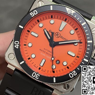 Bell & Ross INSTRUMENTS BR0392-D-O-ST-SRB BR Factory KV Replica