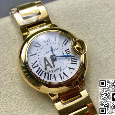Cartier Blue Balloon W69001Z2 AF Factory KV Replica