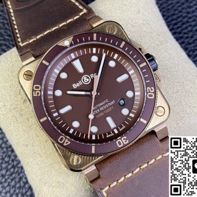 Bell & Ross INSTRUMENTS BR0392-D-BR-BR-SCA-SRB BR Factory KV Replica