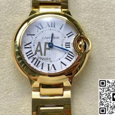 Cartier Blue Balloon W69001Z2 AF Factory KV Replica
