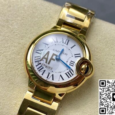 Cartier Blue Balloon W69001Z2 AF Factory KV Replica