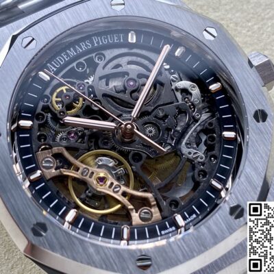 Audemars Piguet Royal Oak 15407ST.OO.1220ST THB Factory V2 Skeleton dial KV Replica