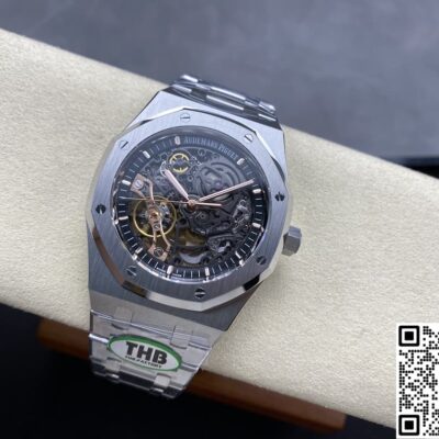 Audemars Piguet Royal Oak 15407ST.OO.1220ST THB Factory V2 Skeleton dial KV Replica