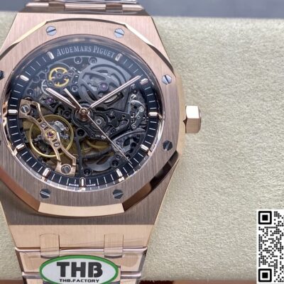 Audemars Piguet Royal Oak 15407OR.OO.1220OR THB Factory V2 Rose Gold KV Replica