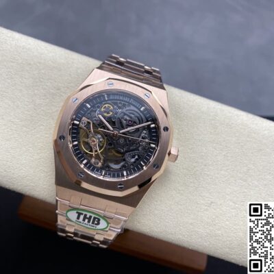 Audemars Piguet Royal Oak 15407OR.OO.1220OR THB Factory V2 Rose Gold KV Replica