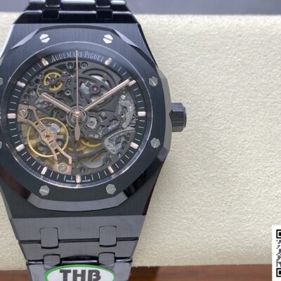 Audemars Piguet Royal Oak 15416CE.OO.1225CE THB Factory V2 Black ceramic KV Replica