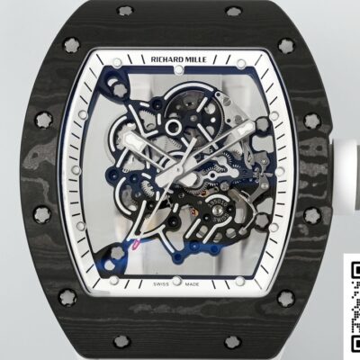 Richard Mille RM 055 ZF Factory Rubber strap KV Replica