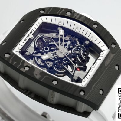 Richard Mille RM 055 ZF Factory Rubber strap KV Replica