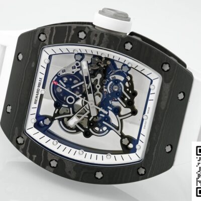 Richard Mille RM 055 ZF Factory Rubber strap KV Replica