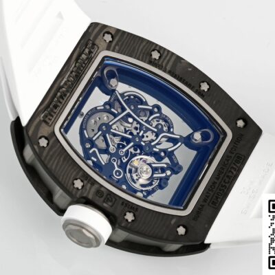 Richard Mille RM 055 ZF Factory Rubber strap KV Replica