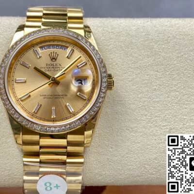 Rolex Day-Date m128398tbr-0037 8+ Factory KV Replica