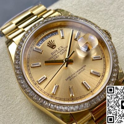 Rolex Day-Date m128398tbr-0037 8+ Factory KV Replica