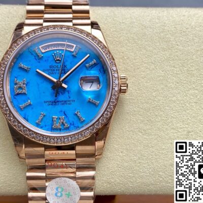 Rolex Day-Date m128345rbr-0064 8+ Factory KV Replica
