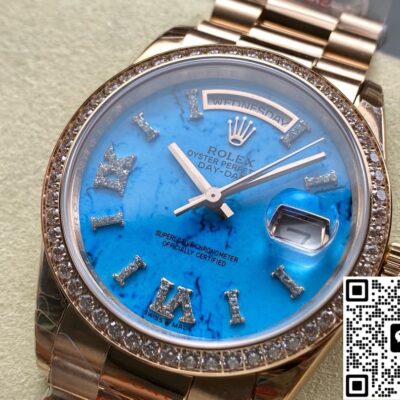 Rolex Day-Date m128345rbr-0064 8+ Factory KV Replica