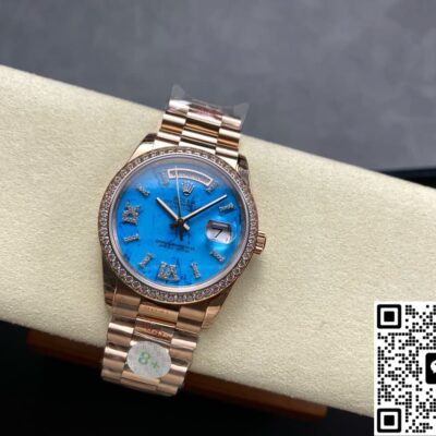 Rolex Day-Date m128345rbr-0064 8+ Factory KV Replica