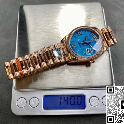 Rolex Day-Date m128345rbr-0064 8+ Factory KV Replica