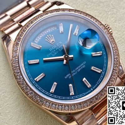 Rolex Day-Date m128345rbr-0083 8+ Factory KV Replica