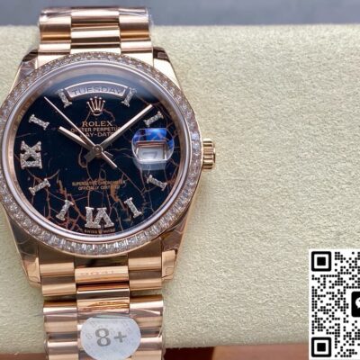Rolex Day-Date m128395tbr-0010 8+ Factory KV Replica