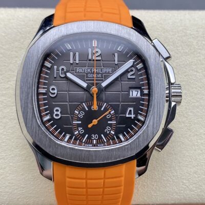 Patek Philippe AQUANAUT 5968A-001 GR Factory Orange strap KV Replica