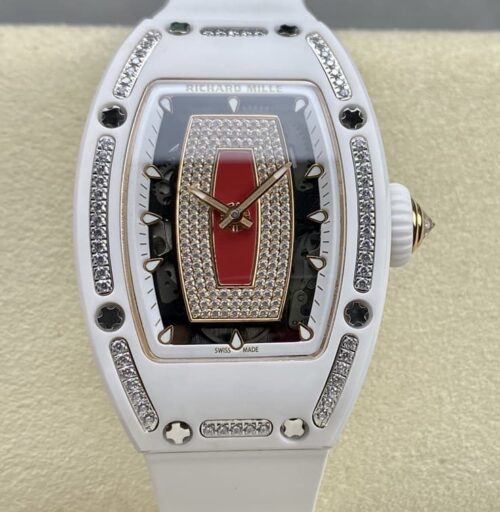 Richard Mille RM 07-01 BBA Factory White strap KV Replica