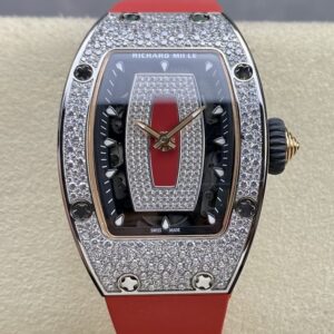 Richard Mille RM 07-01 BBA Factory Red strap KV Replica