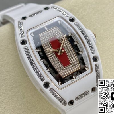 Richard Mille RM 07-01 BBA Factory White strap KV Replica
