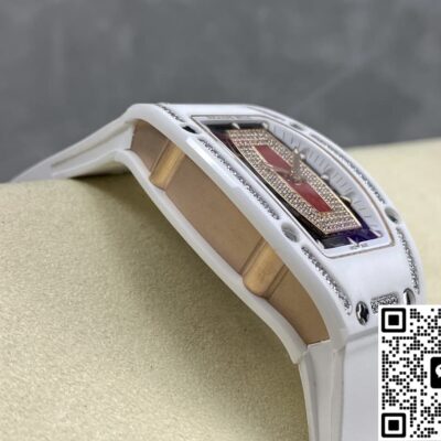 Richard Mille RM 07-01 BBA Factory White strap KV Replica