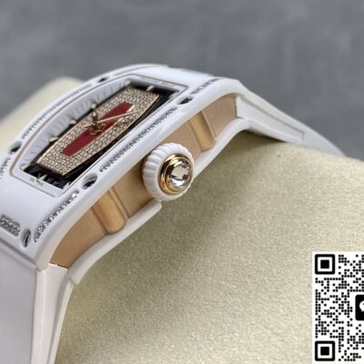 Richard Mille RM 07-01 BBA Factory White strap KV Replica