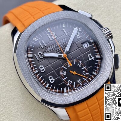 Patek Philippe AQUANAUT 5968A-001 GR Factory Orange strap KV Replica