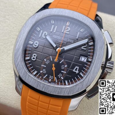 Patek Philippe AQUANAUT 5968A-001 GR Factory Orange strap KV Replica