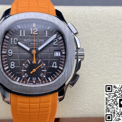 Patek Philippe AQUANAUT 5968A-001 GR Factory Orange strap KV Replica