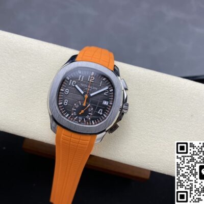 Patek Philippe AQUANAUT 5968A-001 GR Factory Orange strap KV Replica